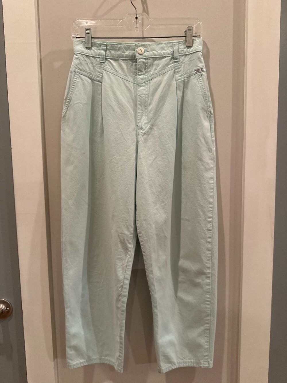 Vintage Cotton Pleated Pant by Cherokee